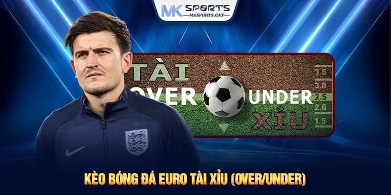 Kèo bóng đá Euro Tài Xỉu (Over/Under)