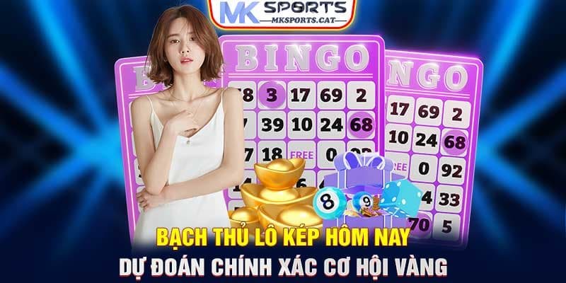 BẠCH THỦ LÔ KÉP HÔM NAY - DỰ ĐOÁN CHÍNH XÁC CƠ HỘI VÀNG