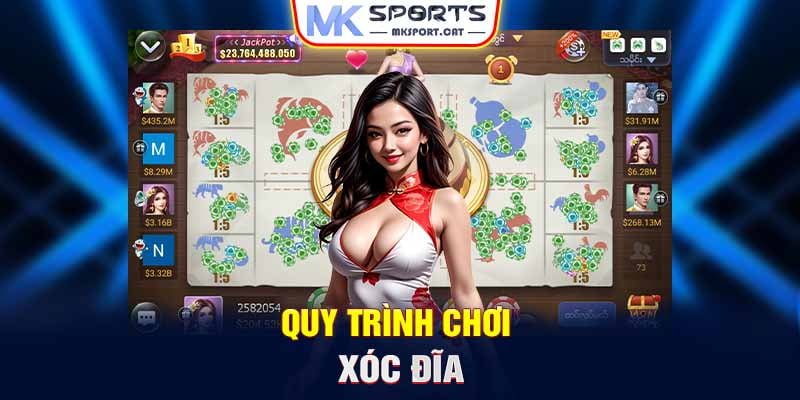 Quy trình chơi xóc đĩa