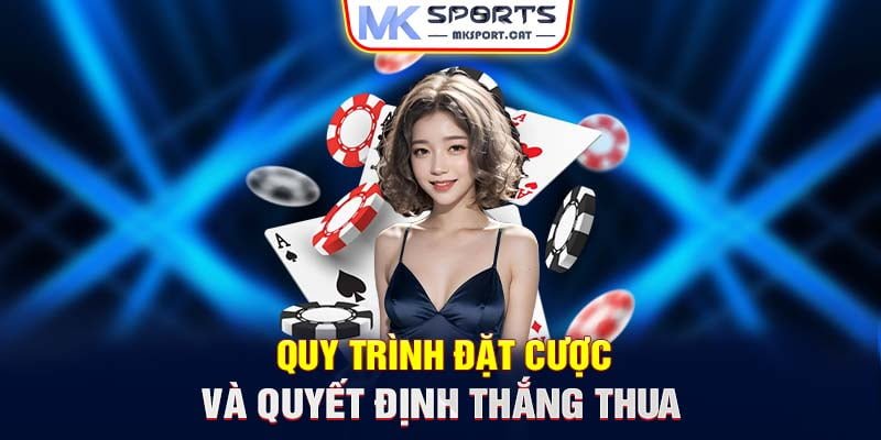 Quy trình đặt cược và quyết định thắng thua